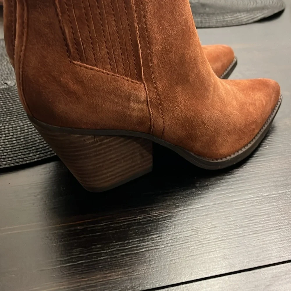 Zodiac Robyn Womens Zipper Pull On Ankle Boots Size 10
